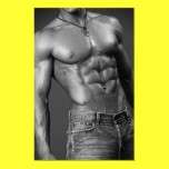 Shirtless Male In Jeans Poster posters by Photos_By_JAE