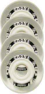 76mm 74a Wheels FACTORY GHOST HOCKEY For Inline Skates 4 PACK  
