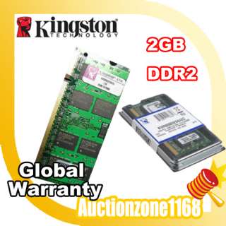 Kingston 2GB DDR2 RAM 800 PC6400 SODIMM Notebook Laptop 740617128505 