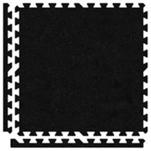  Floor Pad, SoftCarpets, Black, 30 x 42 Set, Total Sq. Ft 