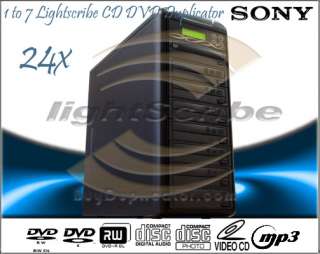   24x Lightscribe CD DVD Duplicator w/ 10pcs Lightscribe DVD Disc  