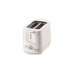   T2100 2 Slice Wide Slot Electric Toaster, White