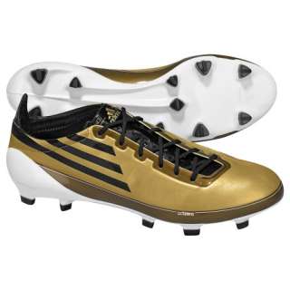NIB Adidas F50 Adizero Lionel Messi TRX FG Gold Mens Soccer Boots 