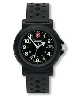 Victorinox Swiss Army Watch, Mens Black Synthetic Strap 24228 
