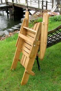 Cedar Wood Adirondack Folding Outdoor Chair/Deck/Lawn  