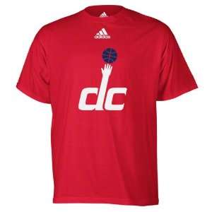  Adidas Washington Wizards New Logo T Shirt Sports 