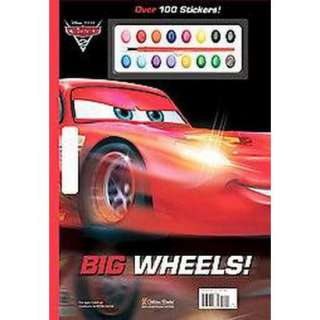 Big Wheels (Disney/Pixar Cars 2) (Giant Paint Box Book) (Paperback 