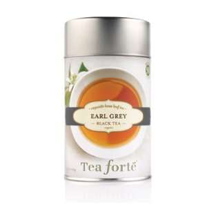 Tea Forte Earl Grey   Black Tea   Loose Tea 3.5 oz. Organic  
