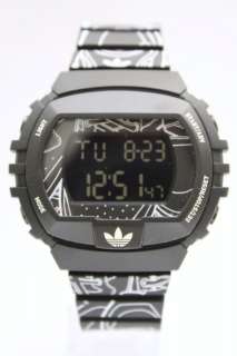 New Adidas NYC Digital Print Chrono Watch Alarm ADH6096  