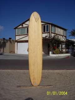 1950s Velzy and Jacobs Balsa Surfboard  