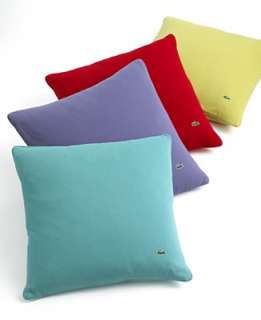 Lacoste Bedding, Pique Decorative Pillow   for the homes