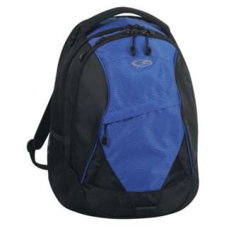   Two Compartment Backpack   Black/Royal (One Size) product details page