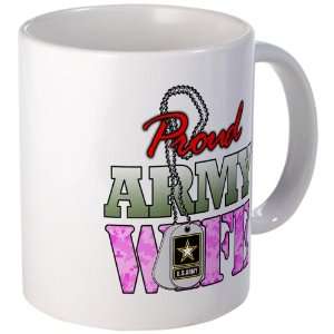  Mug (Coffee Drink Cup) Proud Army Wife: Everything Else