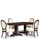   Furniture, Mitchell Place 5 Piece Set (Dining Table and 4 Side Chairs