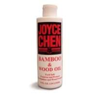JOYCE CHEN Bamboo and Wood Oil 8 Oz   NEW  