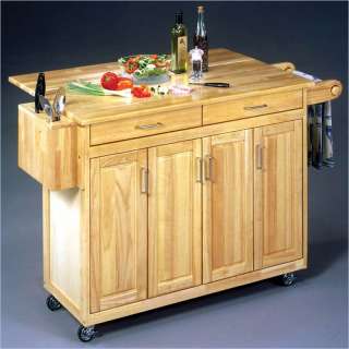 Home Styles Furniture w/Breakfast Bar Kitchen Cart 095385503956  