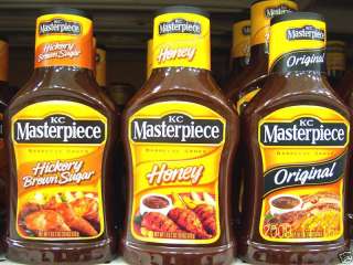KC Materpiece BBQ Sauce & Marinades 10 Flavors  