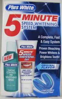   RECEIVE 1 Sealed tube of Plus White 5 minute bleach whitening gel