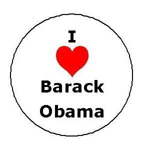  I Love Barack Obama Pinback Button Heart Pin Everything 