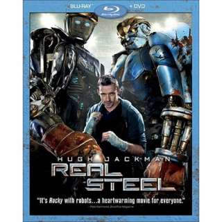 Real Steel (2 Discs) (Blu ray/DVD) (Widescreen).Opens in a new window