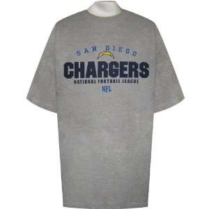  Nfl San Diego Chargers Big & Tall Mens Short Sleeve Gray 