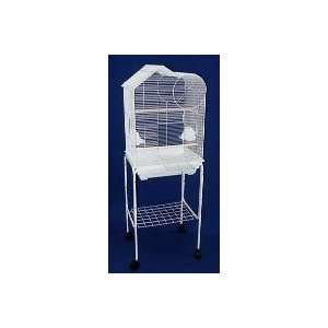  Brand New Bird Birds Cage Cages 18x14x52 w/Stand 5814WHT/S 