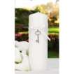   Candle   White Key to Heart Unity Candle   White