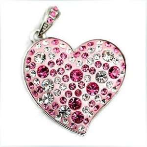   Diamond Jewelry USB Flash Memory Drive Necklace Girl Birthday Gift