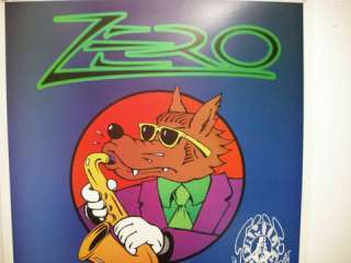 CANNED HEAT ZERO Concert Poster Signed MOUSE NEW 1996  