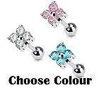 PRISM Cube Helix Tragus Cartilage Stud 16G Jewelry  