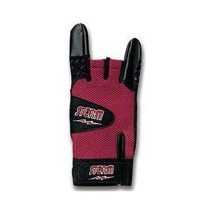  Storm Xtra Grip Red Bowling Glove Left Hand Small Sports 