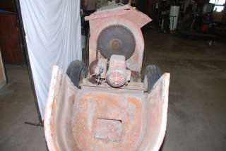For sale is a GREAT ELECTRIC 3 HP CONCRETE, MORTAR MIXER. Powered by 