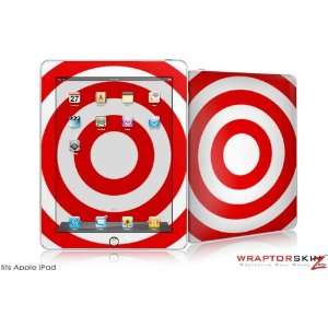  iPad Skin   Bullseye Red and White   fits Apple iPad by 