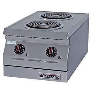  15 Two Burner Electric Countertop Hot Plate   7 1/: Kitchen & Dining