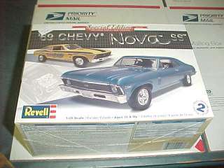   69 Chevy Nova SS Special Edition series 1/25 scale car model kit #2098