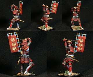 Russian Lead Miniatures.Samurai Warrior, Full Armor w S  