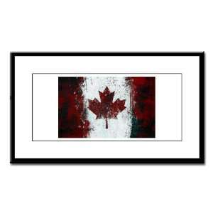   Small Framed Print Canadian Canada Flag Painting HD: Everything Else