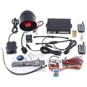   Car Alarm Security System & 2 LCD Screen Remote Control: Car