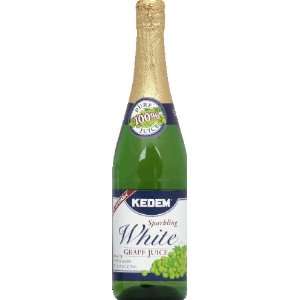 Kedem Sparkling Grape Juice   White 25.4 Grocery & Gourmet Food