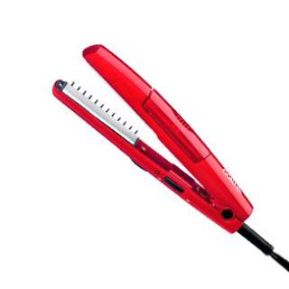 New Conair SS2 Minipro Ceramic Steam Hair Straightener   Red 0.75 inch 
