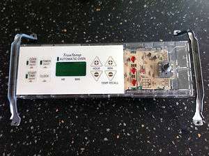 GE Oven/Range Control Panel Part# WB27K10050  