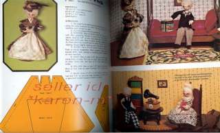 MINIATURE FAMILY~Flexible Chenille Doll Craft Patterns Book Booklet 
