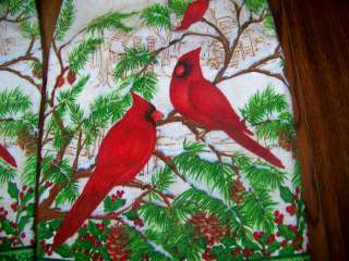 Cardinals Crochet Top Towels (2)  