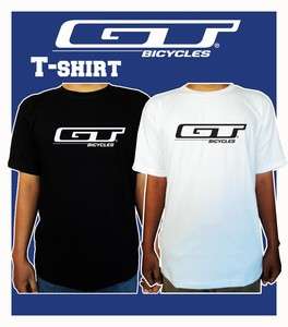 New GT Cycles Mountain Bike Black White T Shirt Tee S   2XL  