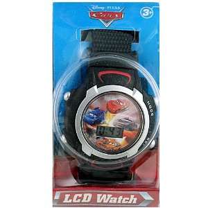  Disney Pixar Cars LCD Watch [Black   Cloth Band]
