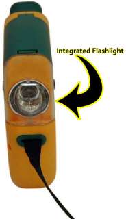 Retractable Dog Leash Tether w/ Flashlight Flash Light  