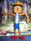   Figurine Little Wooden Puppet Action Figure Birthday Cake Topper