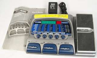 DIGITECH RPx400 Guitar Effects Processor and USB Audio Interface Pedal 