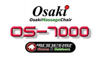 New Osaki OS 7000 ZERO GRAVITY Massage Chair + Free Gift  
