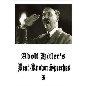 Adolf Hitlers Best Known Speeches   2 Dvd Set